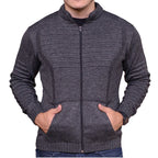 Casaco de Frio Masculino em Lã Tricot
