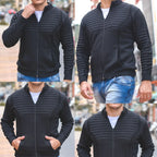 Casaco de Frio Masculino em Lã Tricot