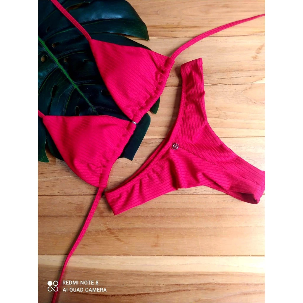 Biquíni Feminino Fio Duplo com Bojo Removível