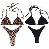 Kit Biquinis Fio Dental Cortininha Feminino