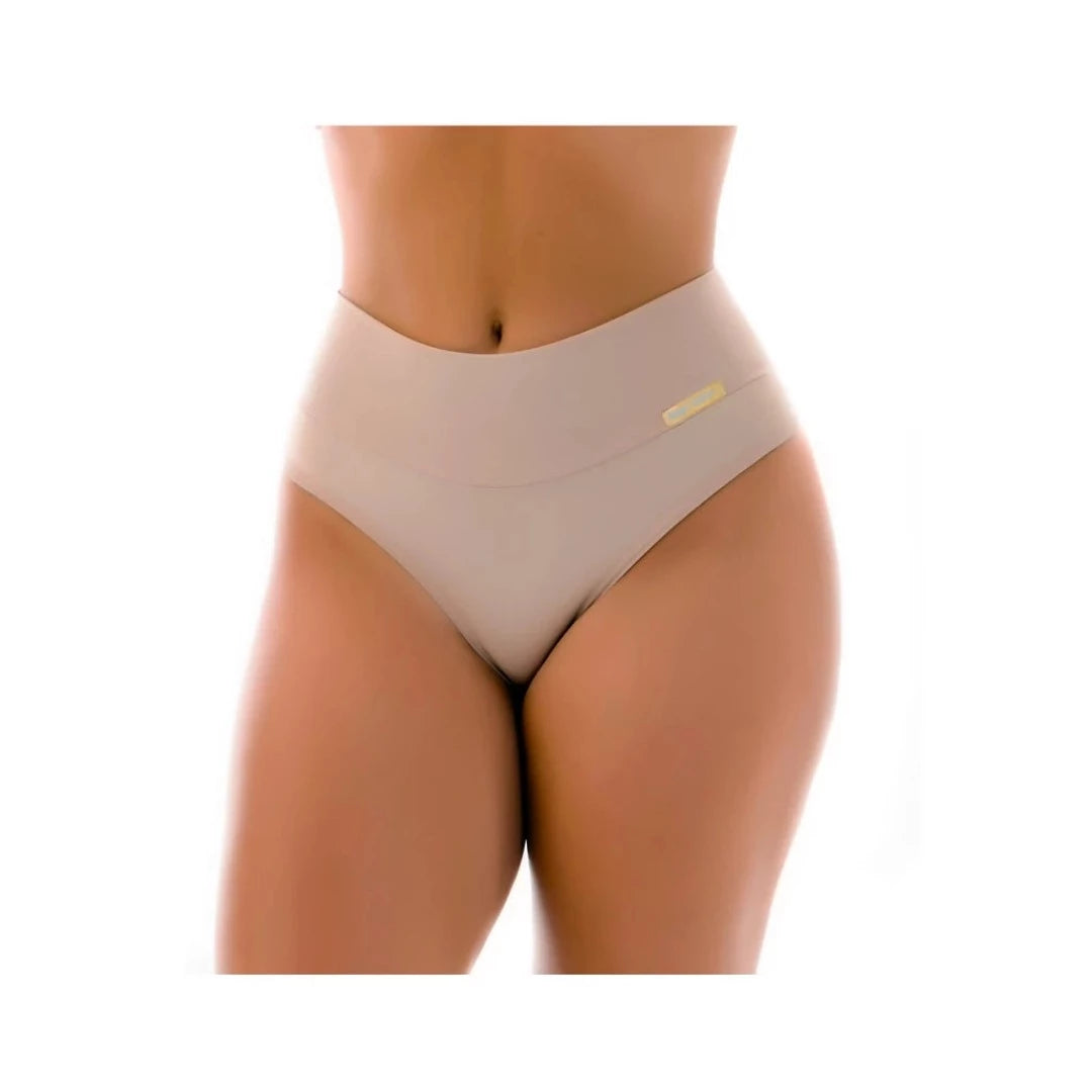 Kit 5 Calcinhas Cós Alto FashionGirl