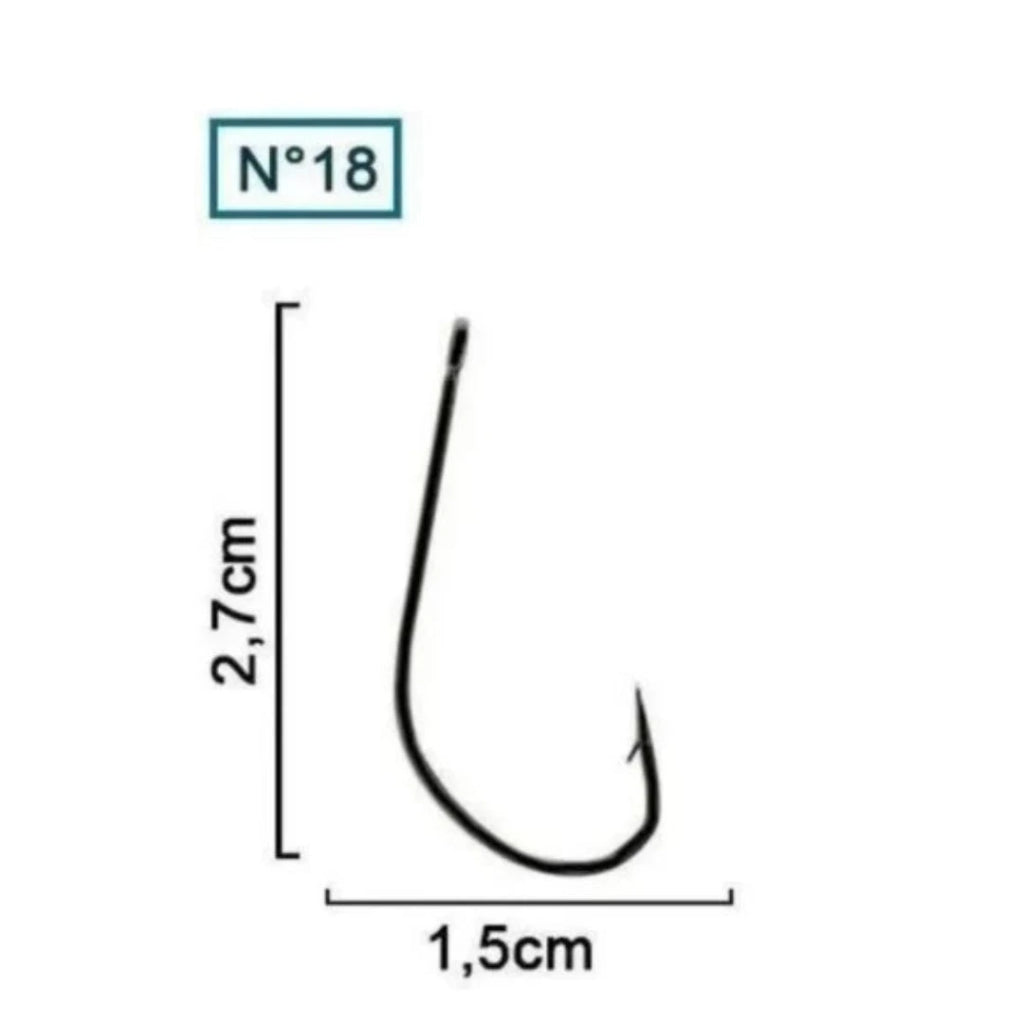 Anzol Maruseigo Albatroz 100pcs