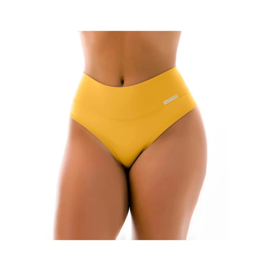 Kit 5 Calcinhas Cós Alto FashionGirl