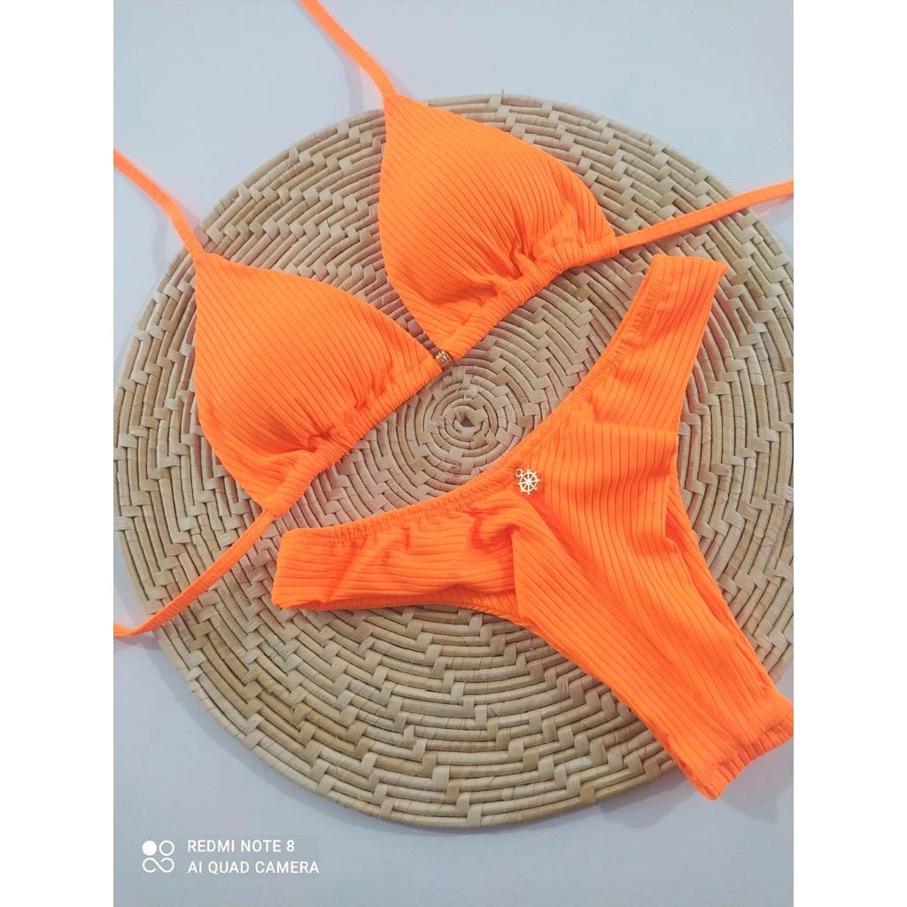 Biquíni Feminino Fio Duplo com Bojo Removível