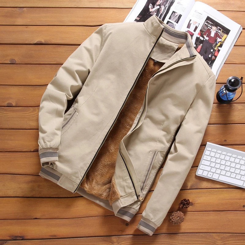 Jaqueta Bomber Slim Forrada