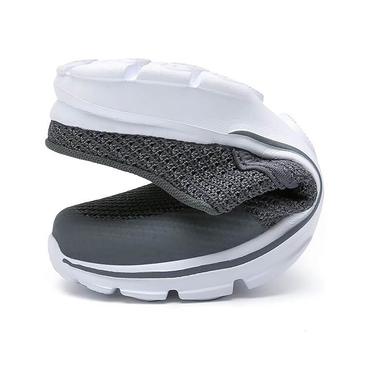 Tênis Casual Masculino Slip On Antiodor Ortopédico Azul