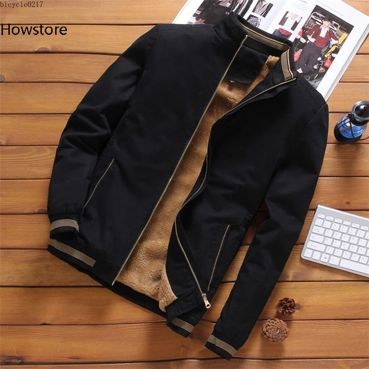 Jaqueta Bomber Slim Forrada