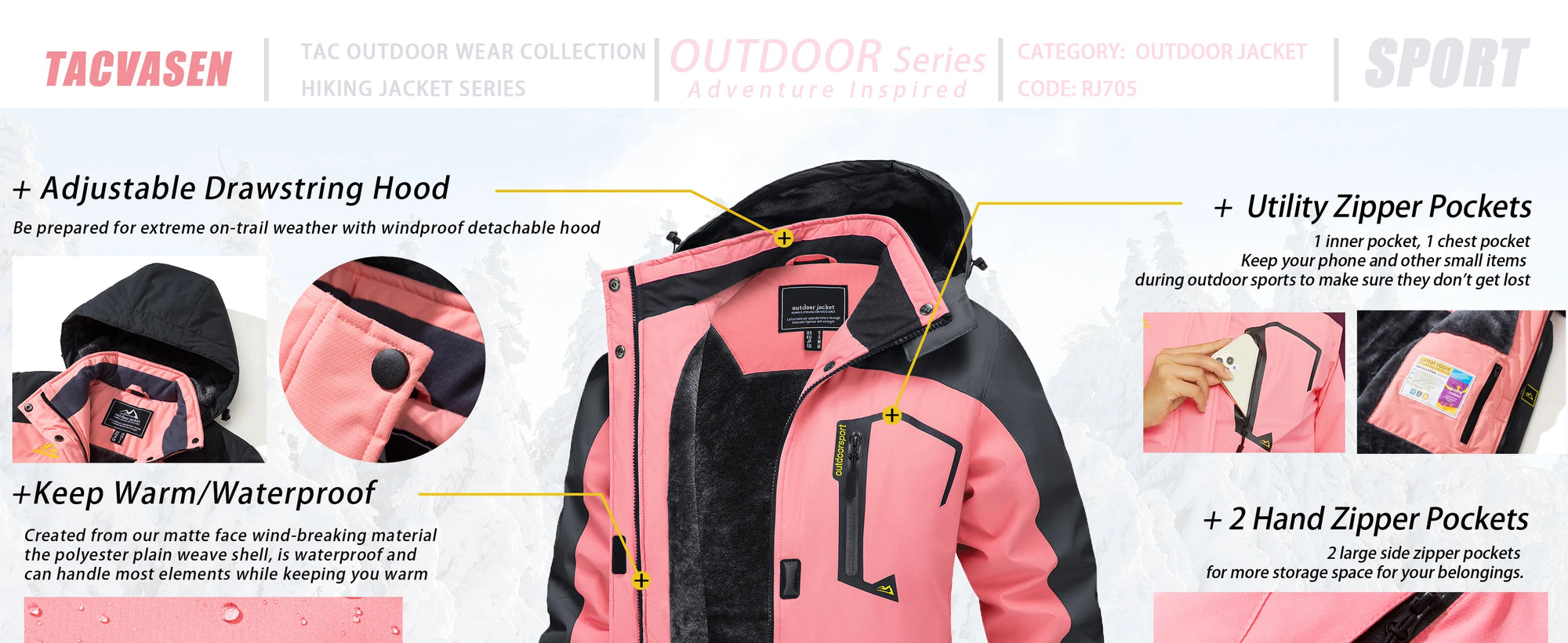 Jaqueta Feminina SnowTech Ultra