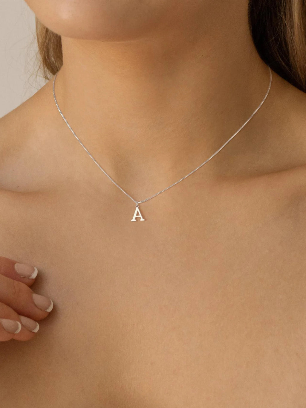 Colar de Ouro com Inicial do Nome