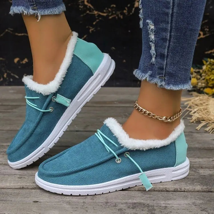 Mocassim Peluciado Feminino Mirage