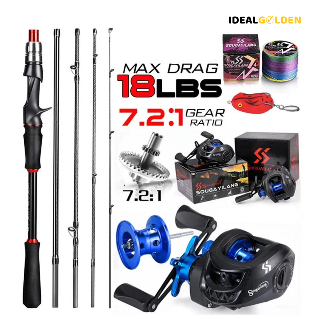 Kit de Pesca Profissional FisherMan