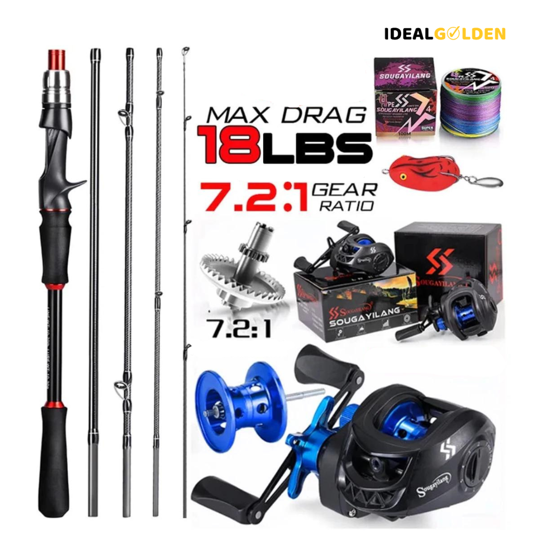 Kit de Pesca Profissional FisherMan