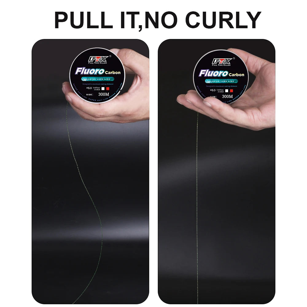 Linha de Pesca de Fluorocarbono Pescadora Pro