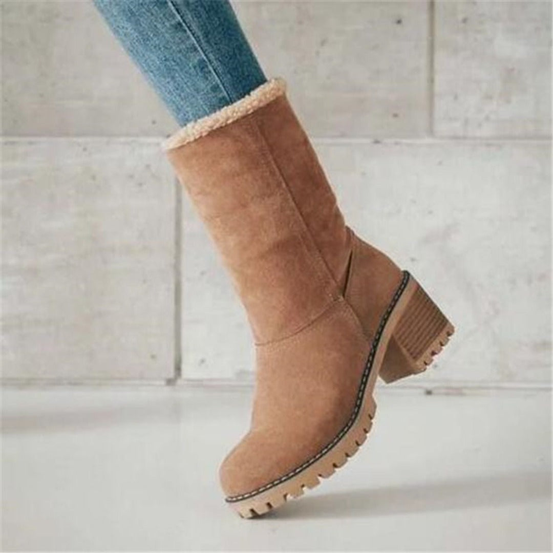 Bota Feminina Inverno Flex Mid