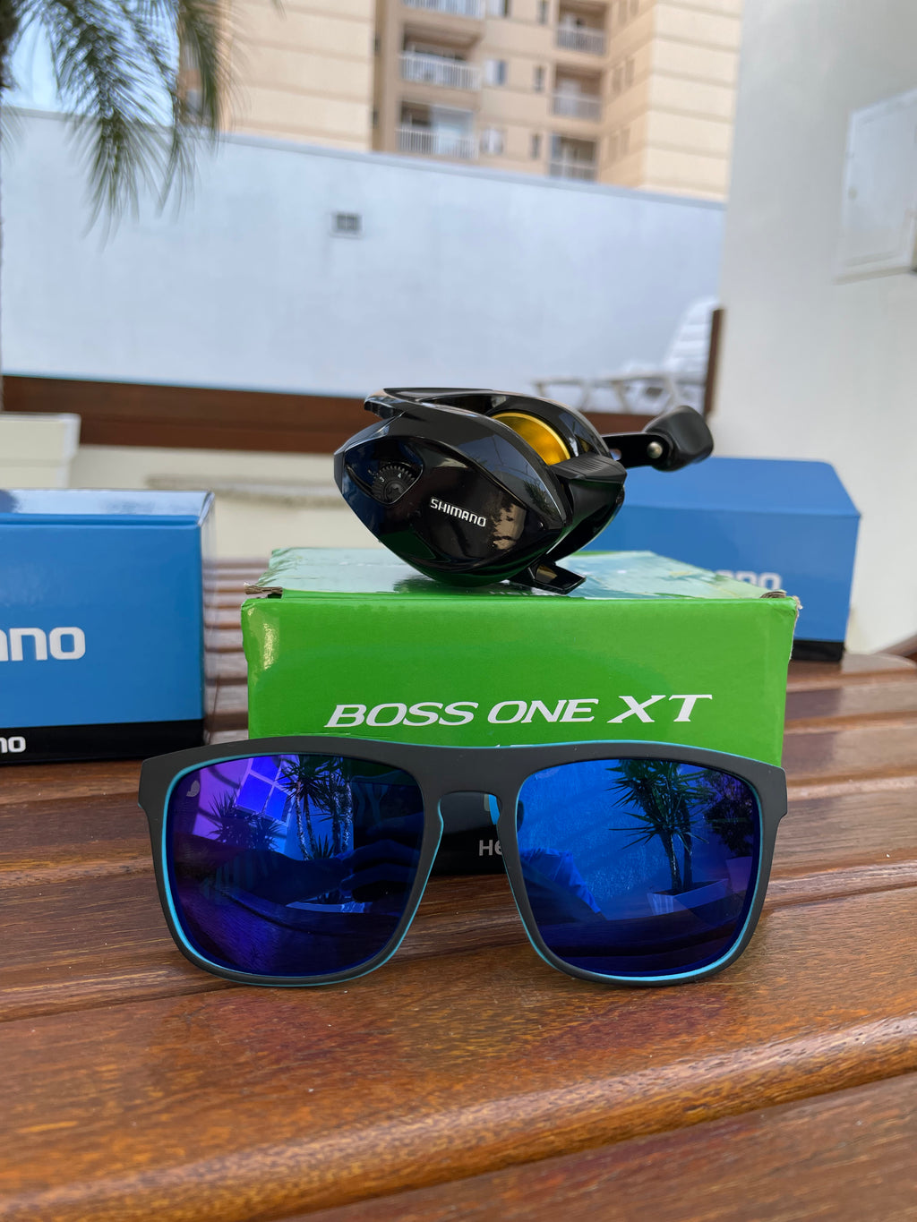 Carretilha Shimano XT 150 + Óculos Polarizado (Brinde Exclusivo)