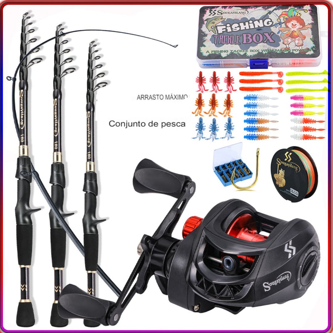 Kit Pesca Premium (Poucas Unidades) - lojaidealgolden