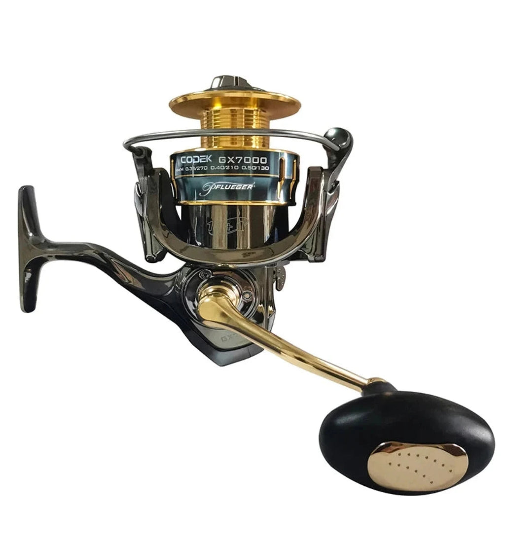 Molinete de Pesca Geração 2024 Alta Velocidade 25Kg Drag