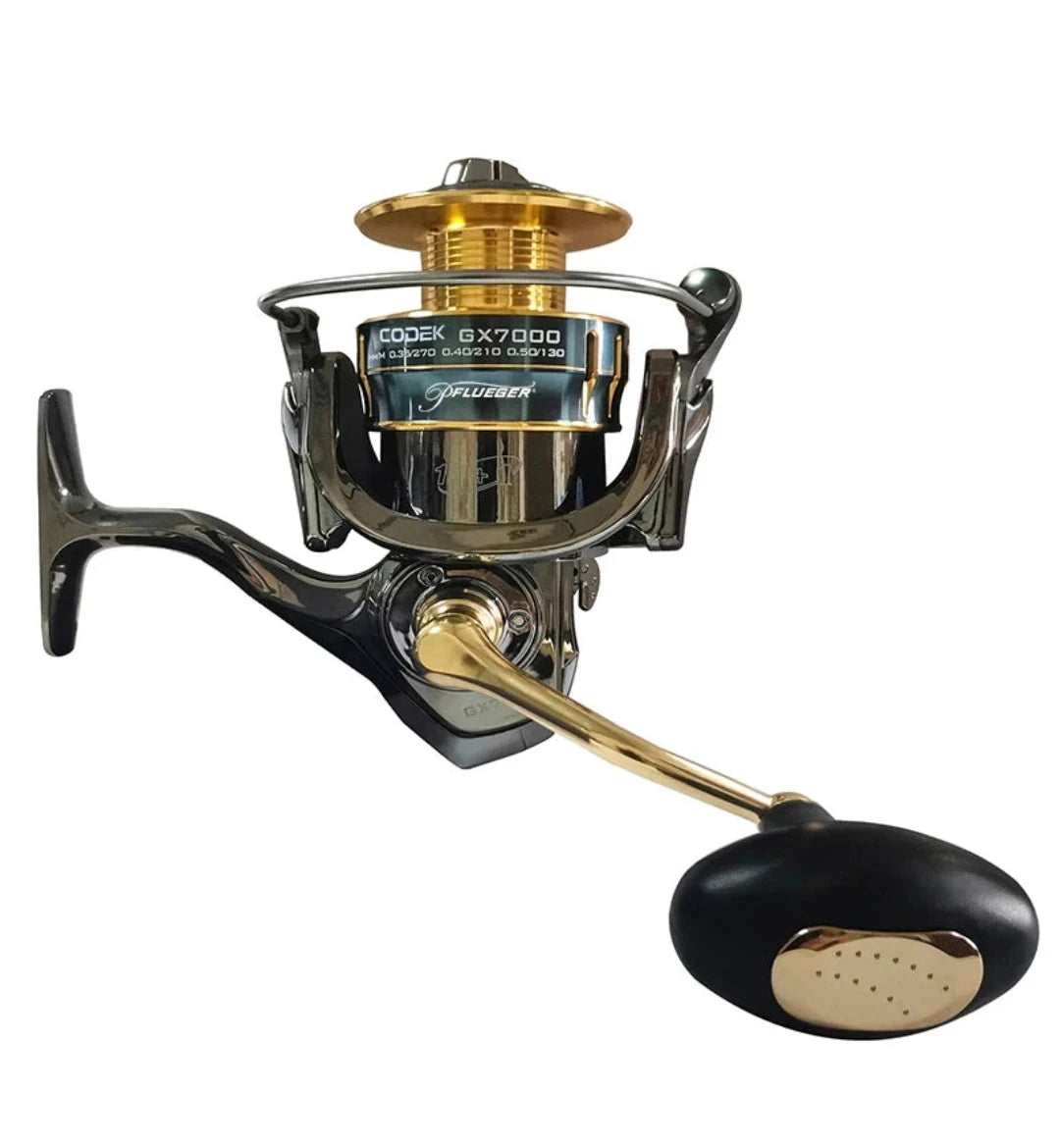 Molinete de Pesca Geração 2024 Alta Velocidade 25Kg Drag