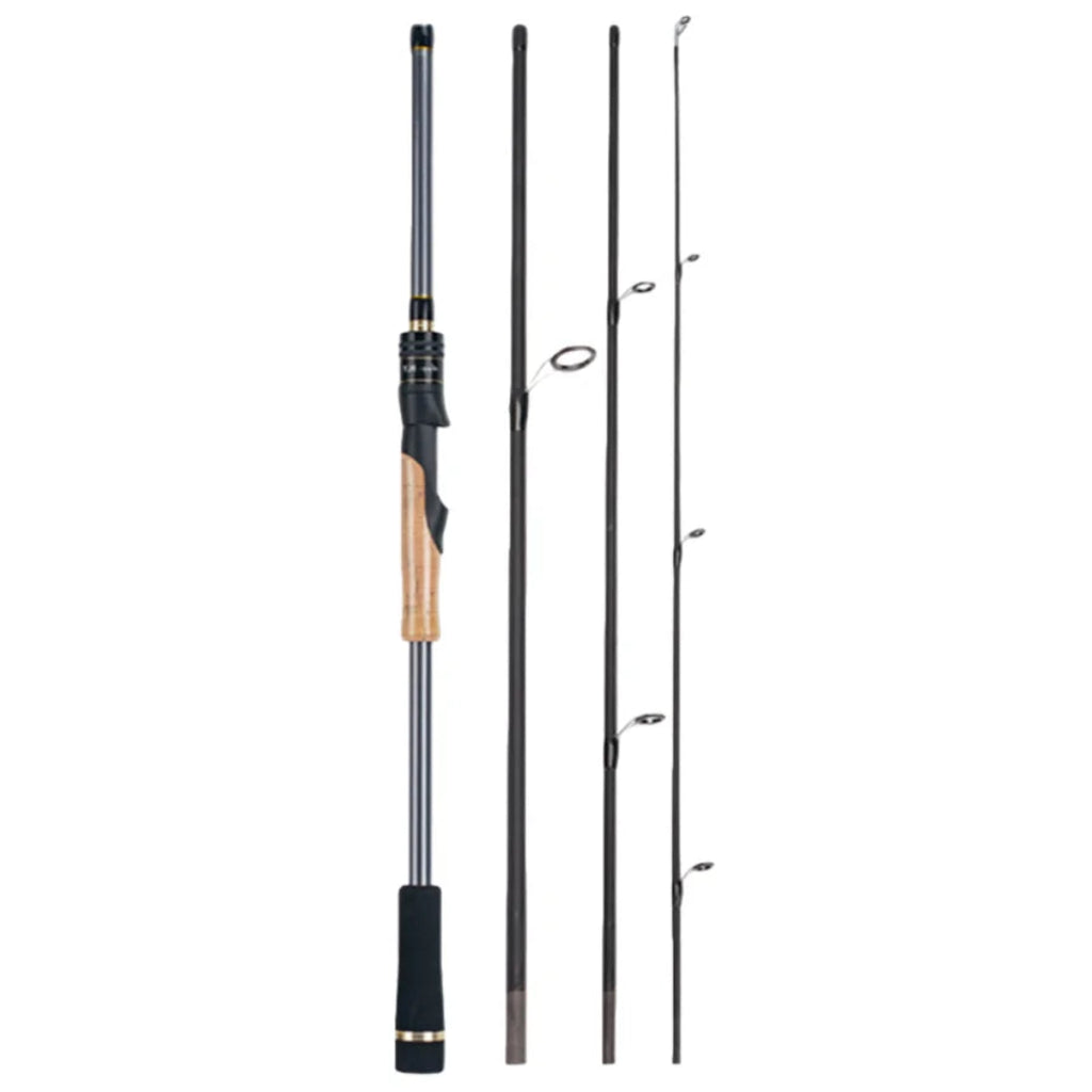 Vara de Pesca Premium de Carbono para Viagem