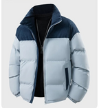 Jaqueta Térmica Masculina Alpine Block| Forro Quente + Estilo Premium