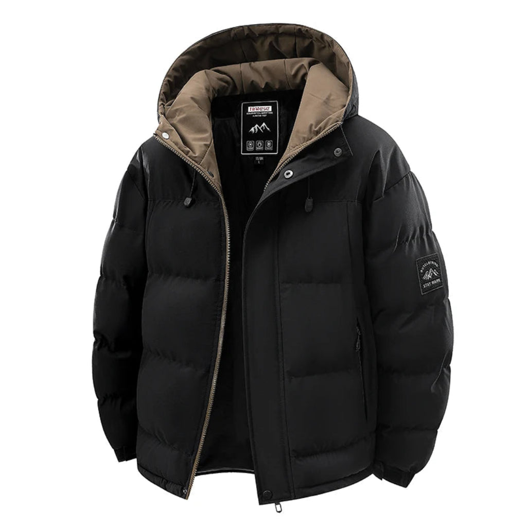 Jaqueta Parka ArcticShield™ (Capuz + Forro Térmico)