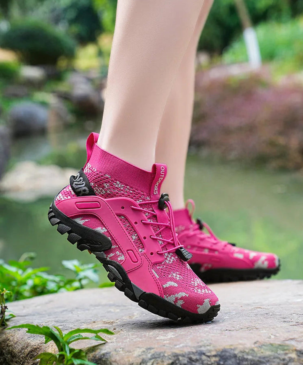 Bota Outdoor TitanTrail™ 2026 – Caminhada, Pesca e Aventura