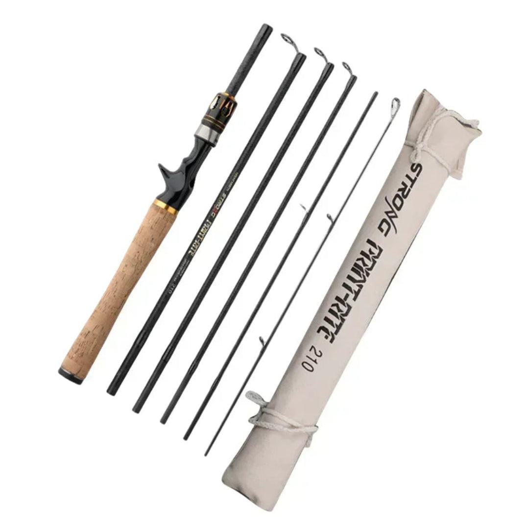 Vara de Carbono Premium para Carretilha e Molinete