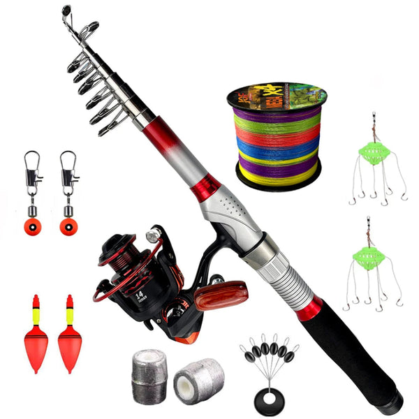 Combo MasterFish – Kit Premium de Pesca com Vara e Carretilha + BRINDE