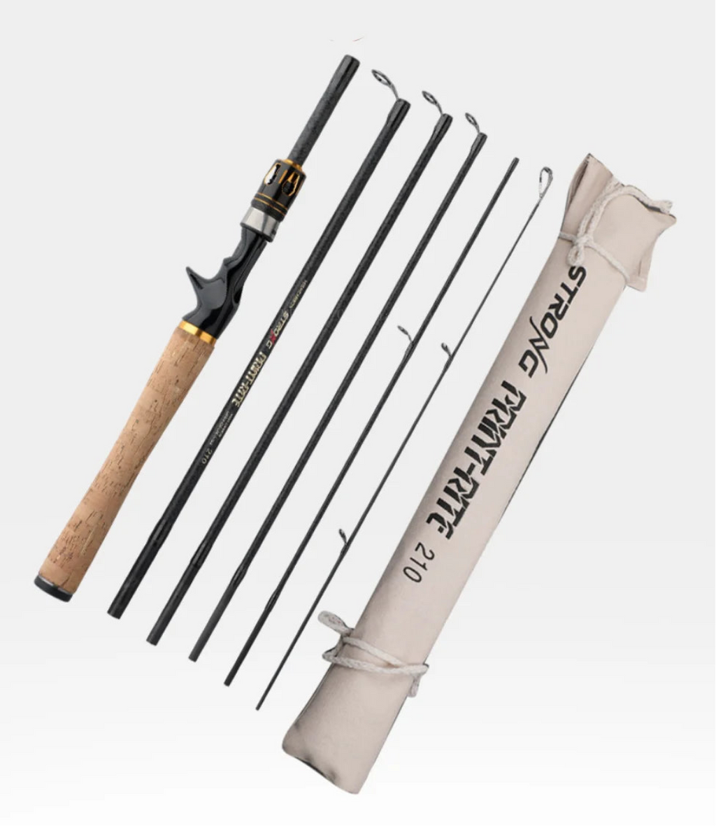 Vara de Carbono Premium para Carretilha e Molinete