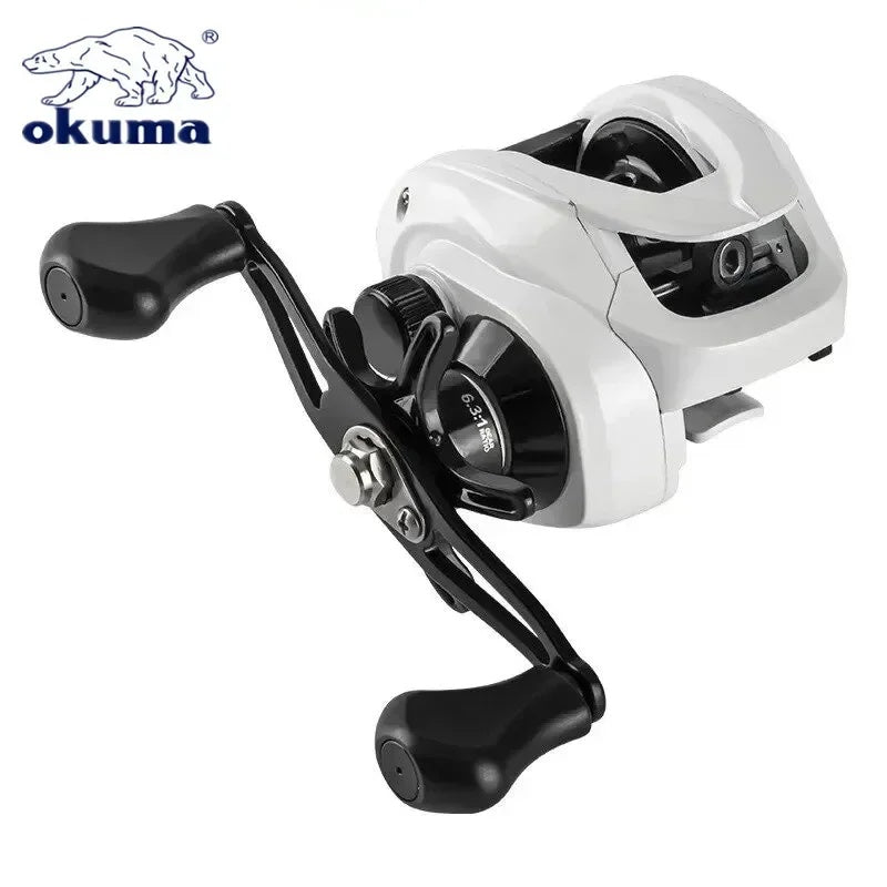 Carretilha de Pesca OKUMA 10KG Drag + Óculos Polarizado OKUMA (GRÁTIS)