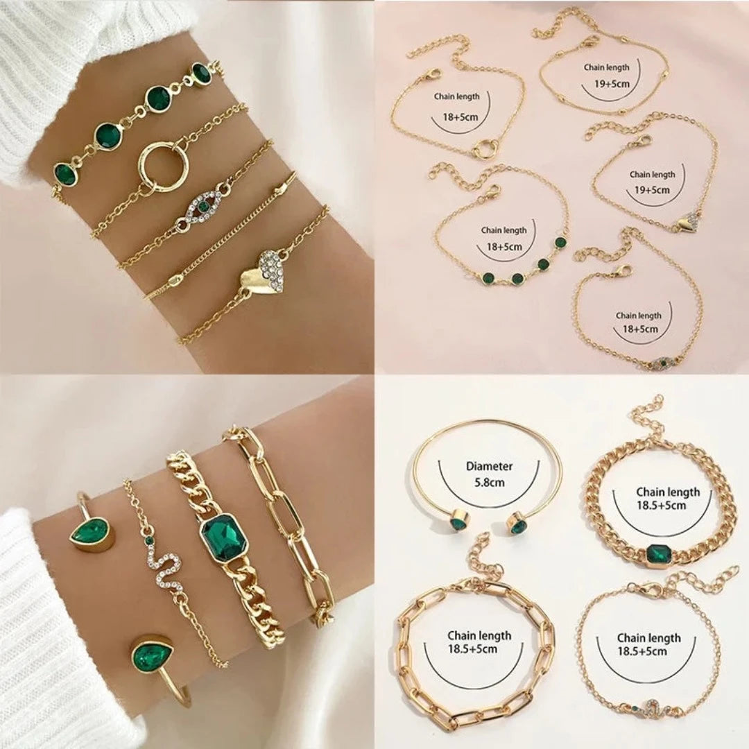 Pulseiras Vintage Kit Moda Nova Geração