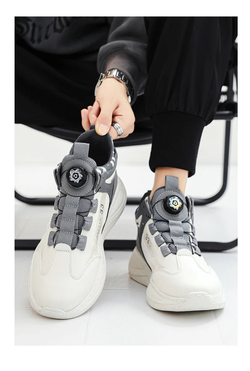 Tênis Masculino UrbanLock Pro 2026 – Conforto, Estilo e Segurança