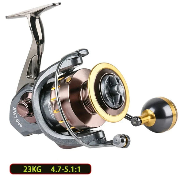 Molinete de Pesca Profissional 23 KG Drag