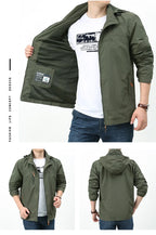 JAQUETA MILITAR OUTDOOR IMPERMEÁVEL MASCULINA