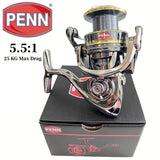 Molinete Penn 25 Kg Max Drag Relação Engrenagem 5.5:1