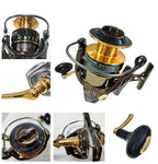 Molinete de Pesca Geração 2024 Alta Velocidade 25Kg Drag