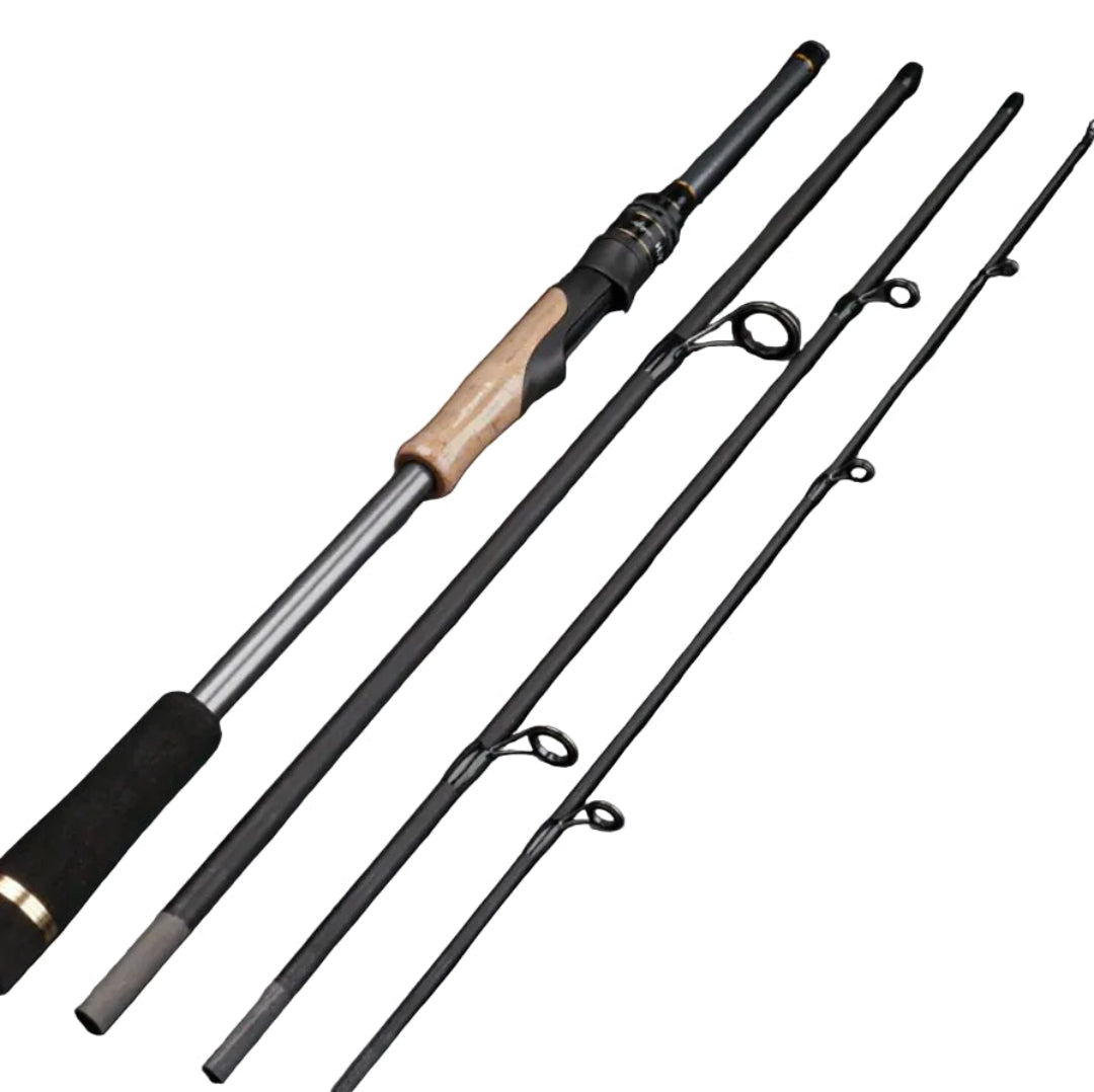 Vara de Pesca Premium de Carbono para Viagem
