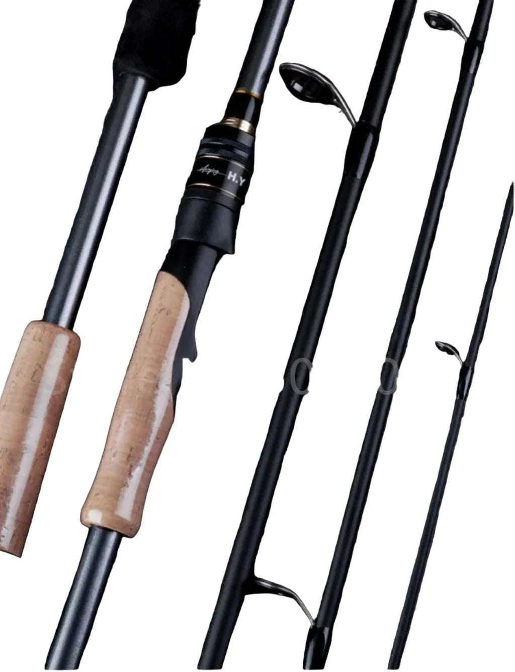 Vara de Pesca Premium de Carbono para Viagem