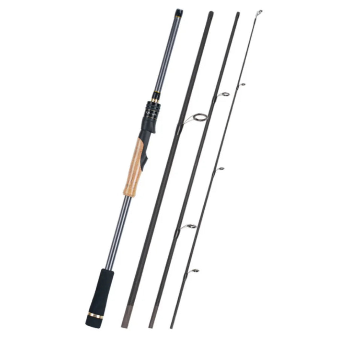 Vara de Pesca Premium de Carbono para Viagem