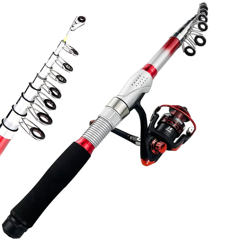Combo MasterFish – Kit Premium de Pesca com Vara e Carretilha + BRINDE
