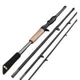Vara de Pesca Premium de Carbono para Viagem