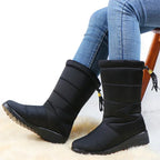 Bota Feminina Cano Médio Waterproof