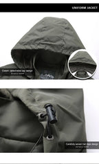 JAQUETA MILITAR OUTDOOR IMPERMEÁVEL MASCULINA