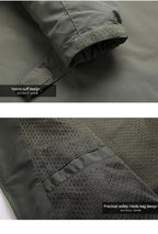JAQUETA MILITAR OUTDOOR IMPERMEÁVEL MASCULINA