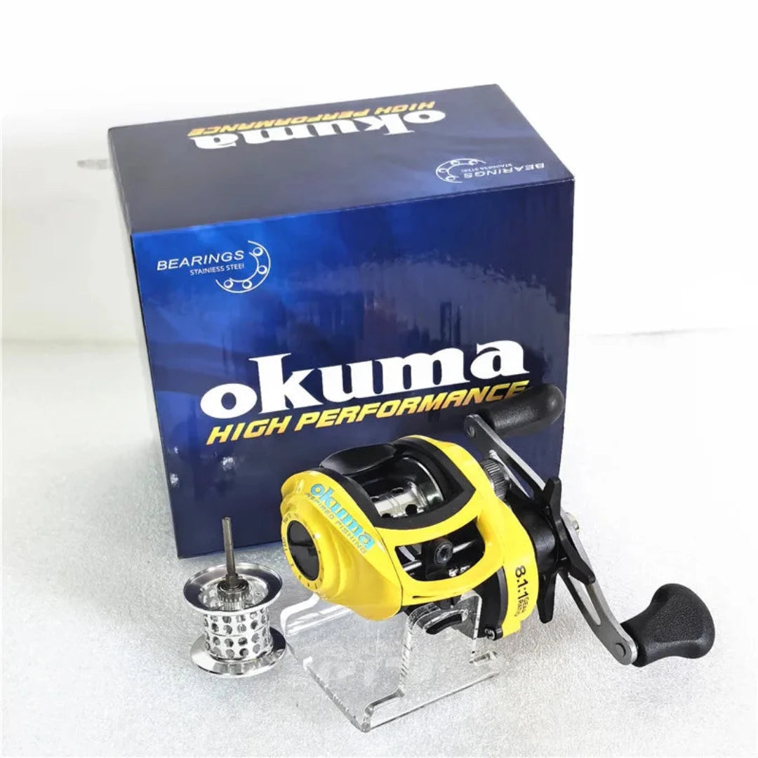 Carretilha Okuma Tamba 8.1:1 Arrasto de 10Kg Geração 2024