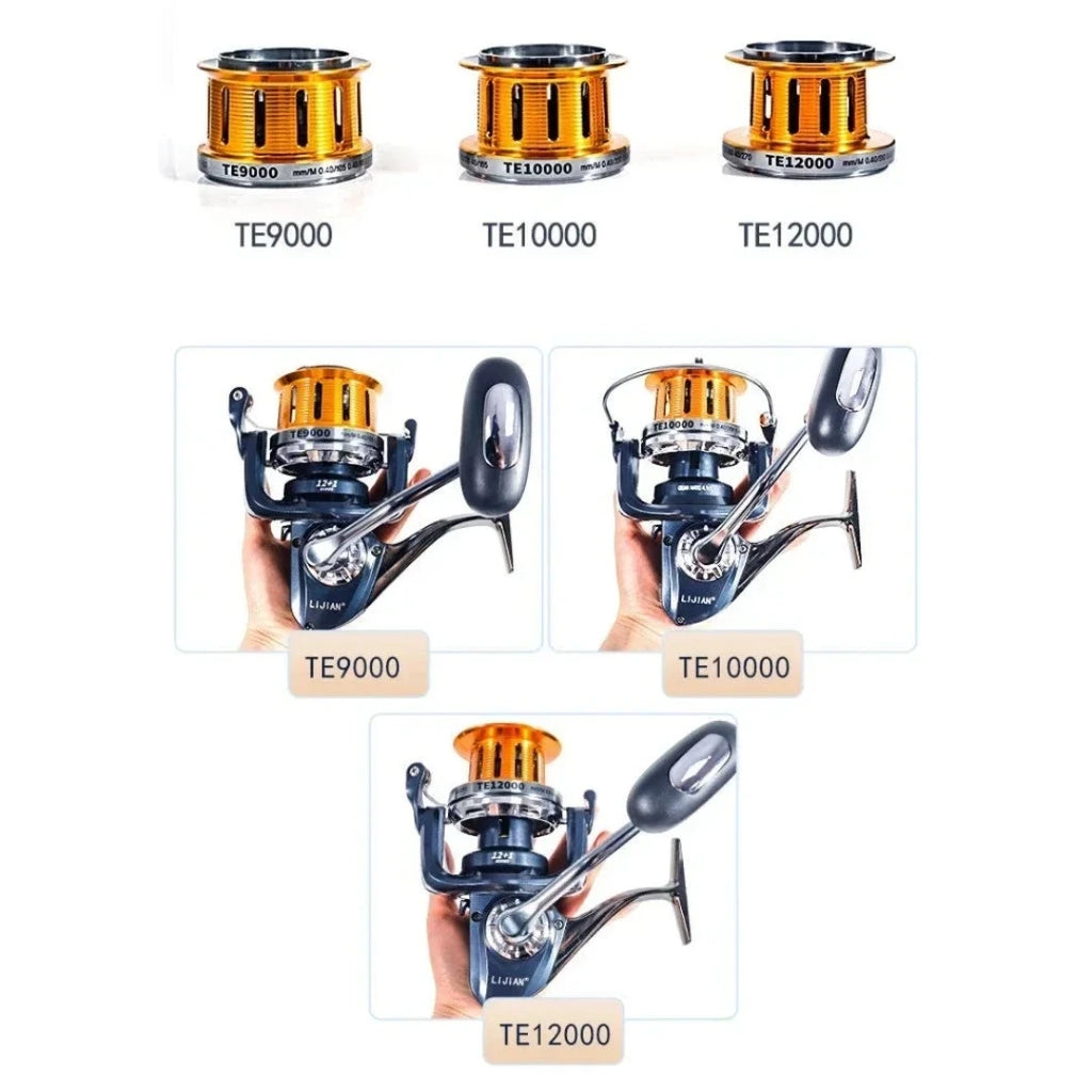 Molinete 4.1:1 Drag 30Kg Para Grandes Peixes