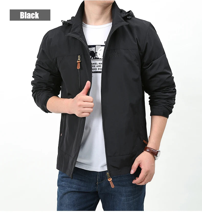JAQUETA MILITAR OUTDOOR IMPERMEÁVEL MASCULINA