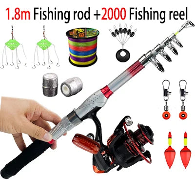 Combo MasterFish – Kit Premium de Pesca com Vara e Carretilha + BRINDE