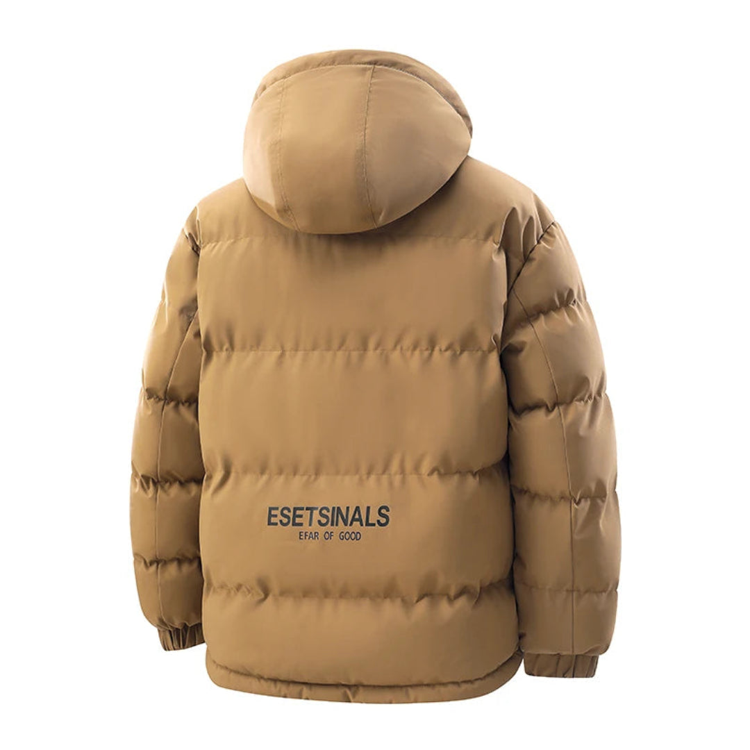 Jaqueta Parka ArcticShield™ (Capuz + Forro Térmico)