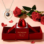Colar I love you Com Caixa de Presente